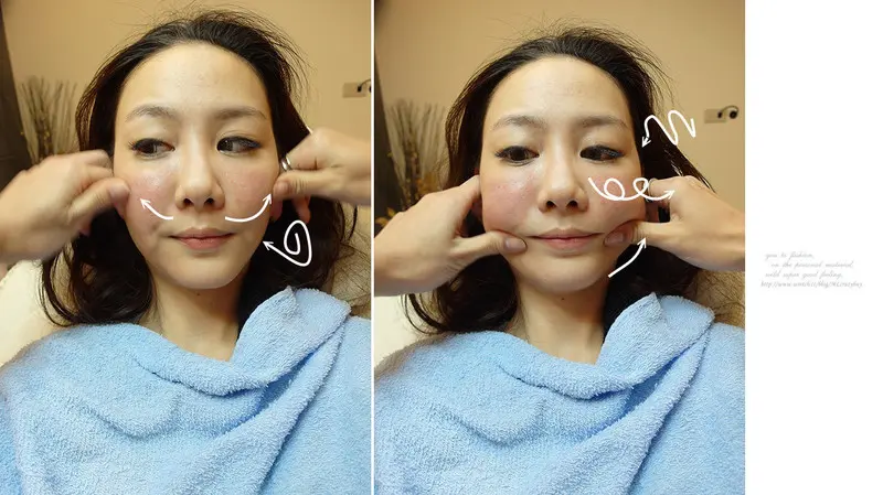 3D聚左旋乳酸術後555按摩過程