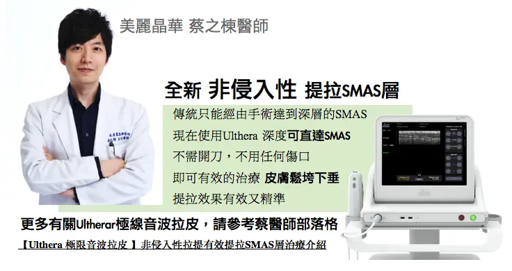 極限音波拉皮非侵入性拉提SMAS層