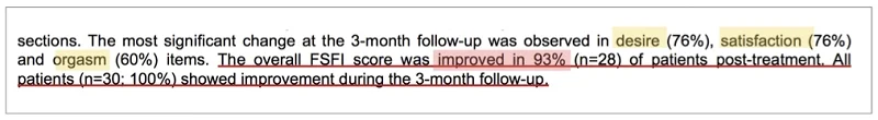 EMSELLA幸福G動椅美國臨床研究文獻